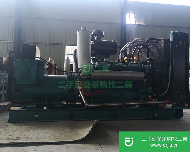 河南出售二手上柴500千瓦發電機