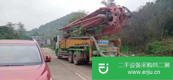 湖南出售二手三一46米泵車手續齊全