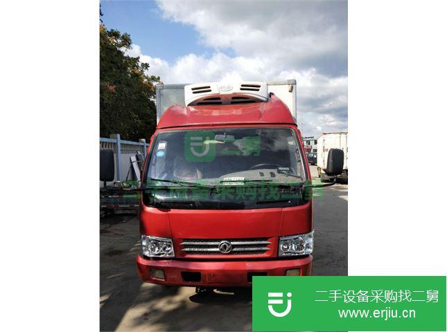 浙江出售二手東風多利卡國四廂式冷藏車