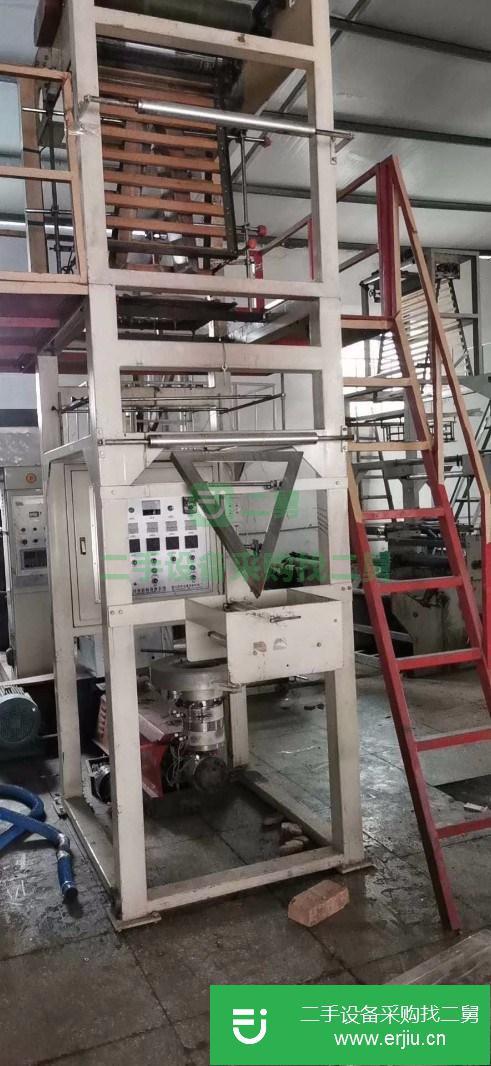 廣東出售二手700型江陰悅星垃圾袋吹膜機(jī)