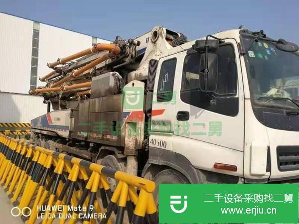 天津出售二手10年中聯(lián)六節(jié)臂架46米泵車(chē)