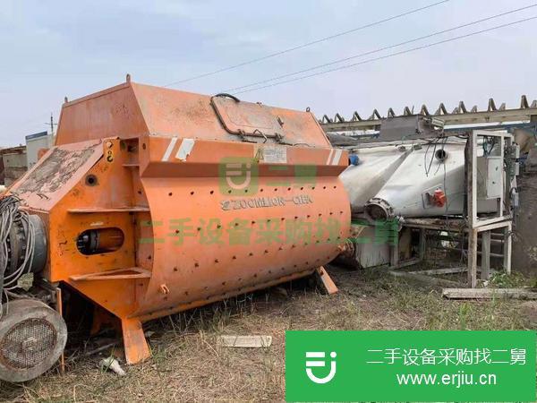浙江出售二手中聯180攪拌站