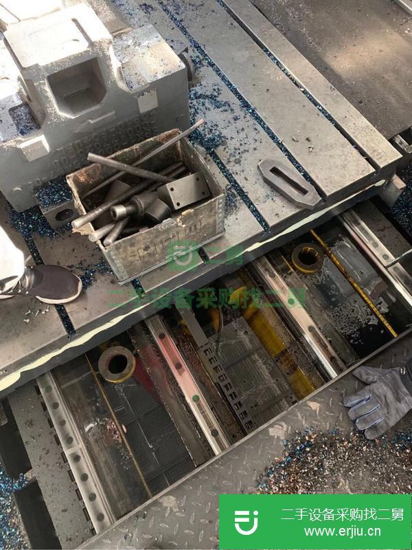 浙江出售二手18年數控龍門銑床
