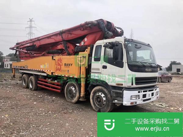湖南出售二手14年三一56米泵車車況好