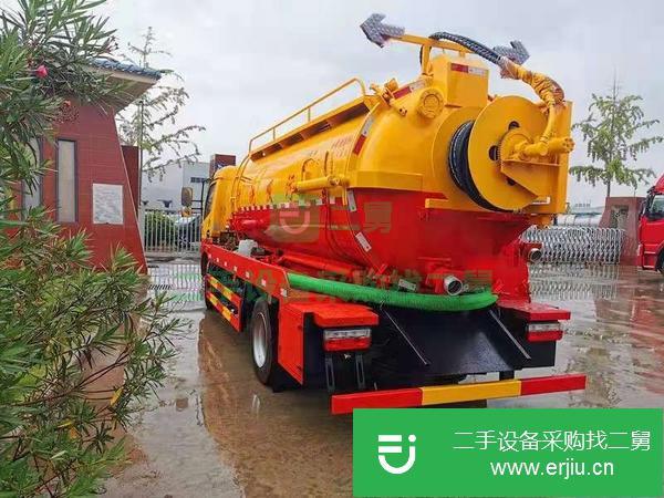 甘肅出售二手國六東風清洗吸污車