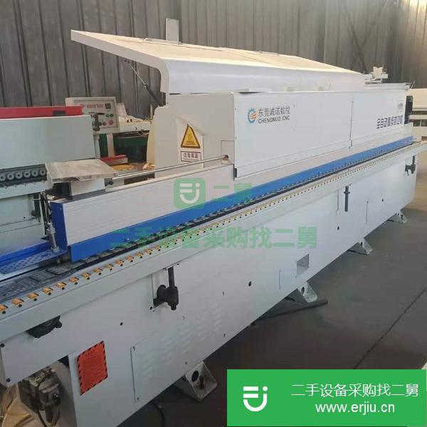 天津出售二手廣東誠諾雙修帶跟蹤全自動封邊機