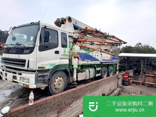 湖南出售二手中聯38米泵車手續齊全