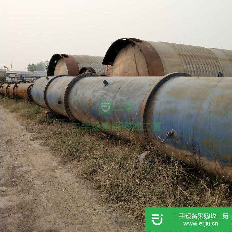 山東出售二手大型污泥滾筒烘干機