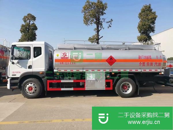 湖北出售二手東風D9國五12噸油罐車