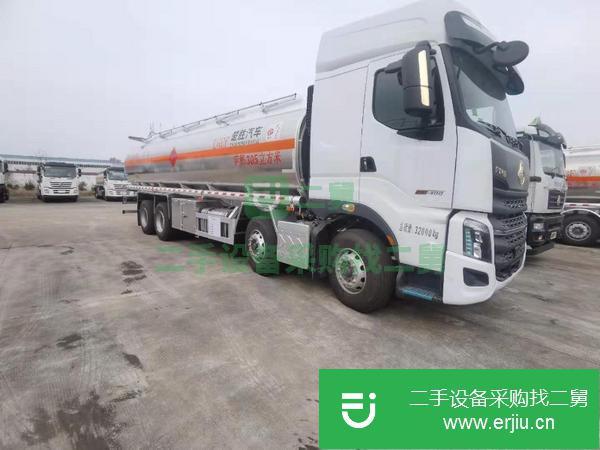山東出售二手國六乘龍H7油罐車
