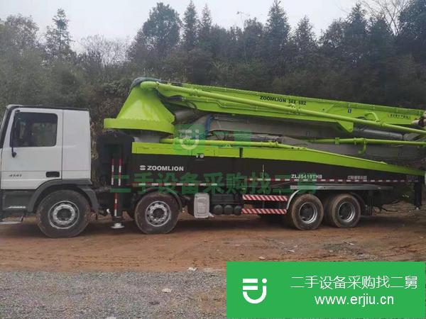 湖南出售二手中聯52米泵車零故障交車