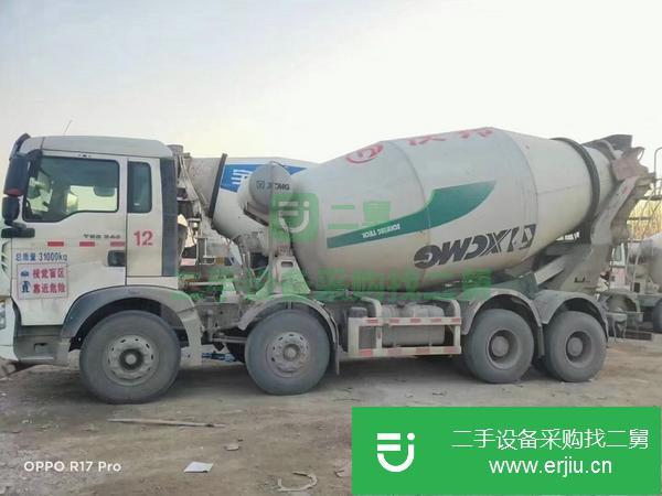 河南出售二手17年豪沃輕量化國五12方攪拌車