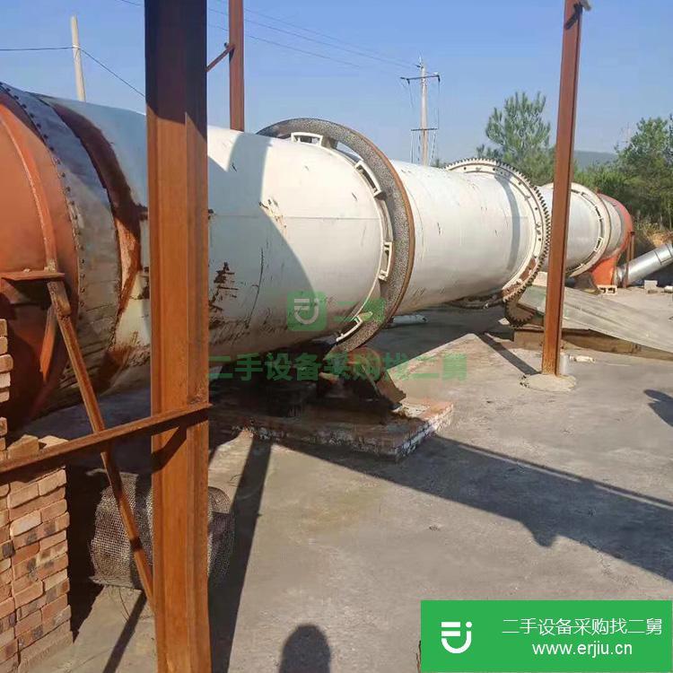 山東出售二手大型污泥滾筒烘干機(jī)
