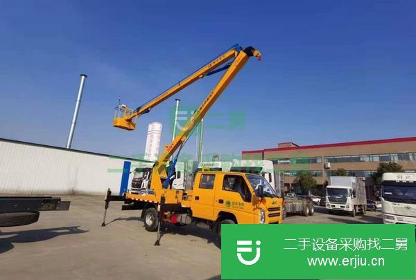 河南出售二手江鈴雙排16米高空作業(yè)車