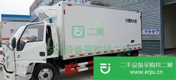 廣東出售二手江鈴順達4.2米國六156馬力冷藏車