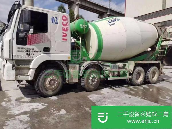 福建出售二手紅巖輕量化15方攪拌車車況精品