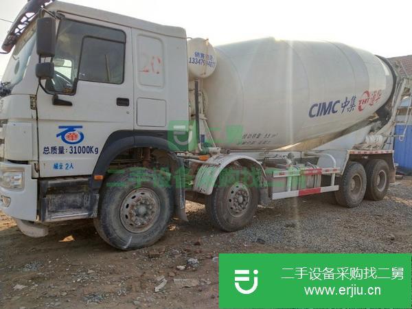 山東出售二手豪沃大二十方攪拌車手續(xù)齊全包提檔