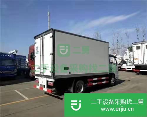山東出售二手東風(fēng)多利卡藍(lán)牌冷藏車