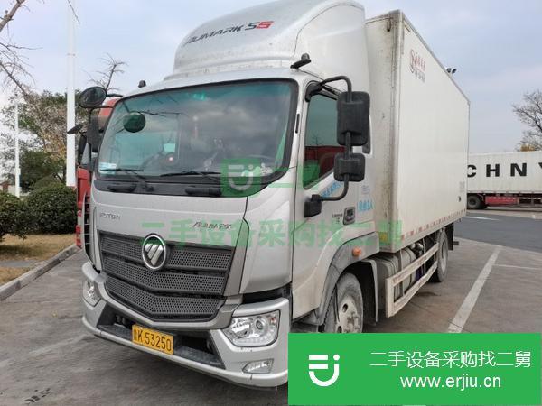 山東出售二手歐馬可170馬力冷藏車
