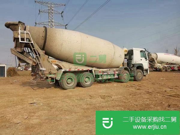 河北出售二手豪沃國五二十二方攪拌車