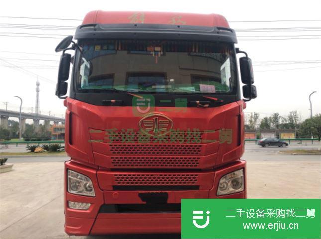 江西出售二手青島解放JH6重卡460馬力國五半掛車