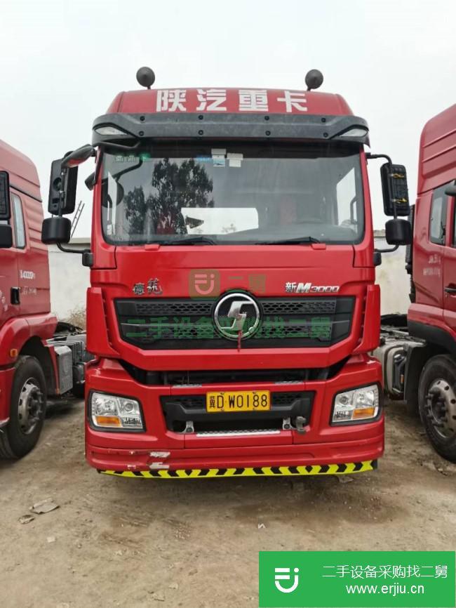 河北出售二手陜汽重卡德龍M3000牽引車