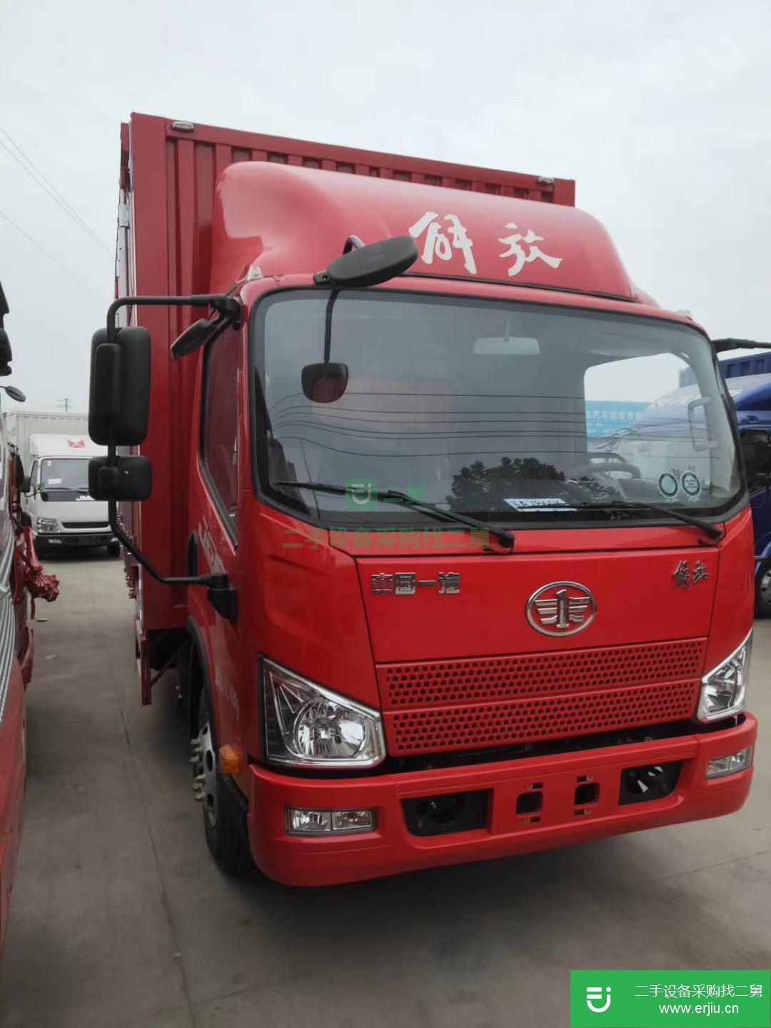 江蘇出售二手一汽解放輕卡155馬力箱式貨車