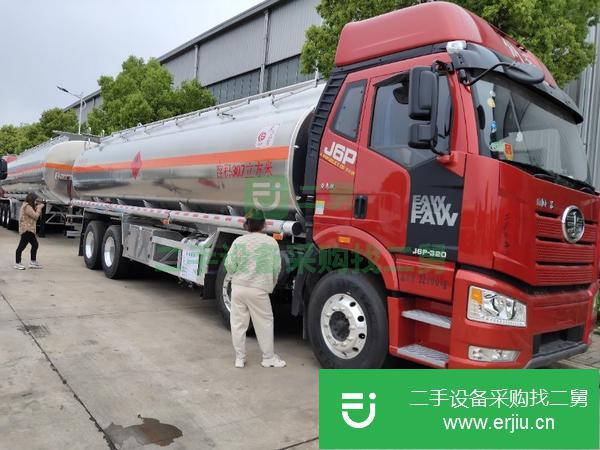 福建出售二手解放前四后八油罐車