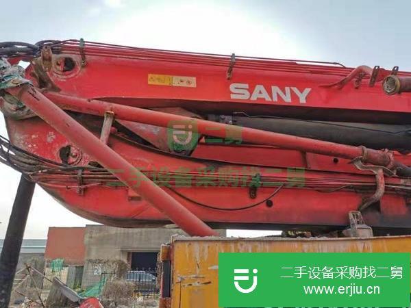江蘇出售二手12年三一56米泵車