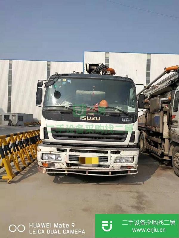 天津出售二手10年中聯(lián)六節(jié)臂架46米泵車(chē)
