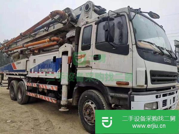 湖南出售二手中聯(lián)47米泵車原版車況手續(xù)齊全