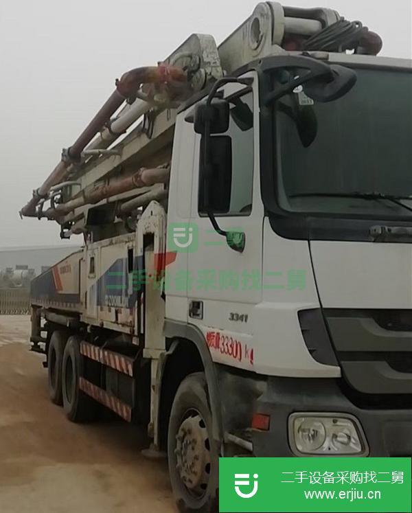 湖南出售二手中聯47米泵車正常干活車輛大排量