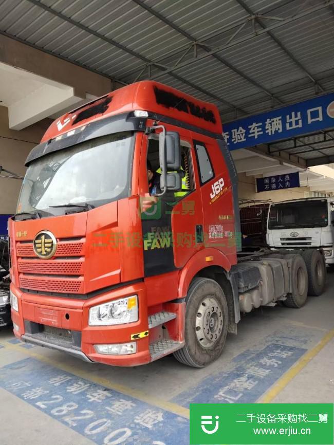 廣東出售二手一汽解放J6P牽引車