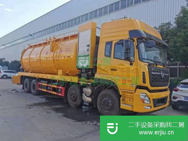 廣西出售二手國六東風(fēng)天龍清洗吸污車