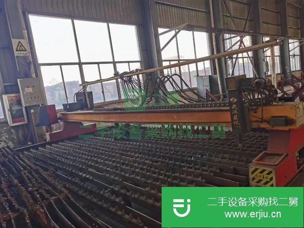 湖北出售二手數控龍門火焰直條切割機