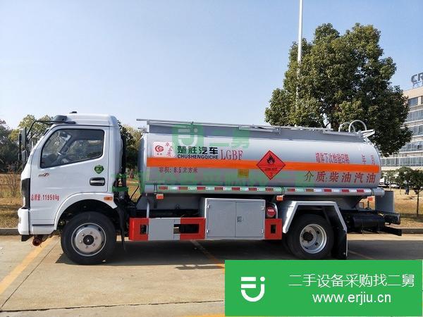 海南出售二手東風凱普特8.5方國六8噸油罐車玉柴190馬力