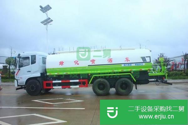 湖北出售二手國六東風D17后雙橋綠化灑水車