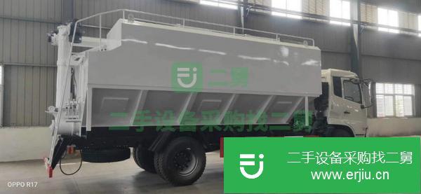 廣西出售二手柳汽乘龍前四后四三軸國六散裝飼料運輸車