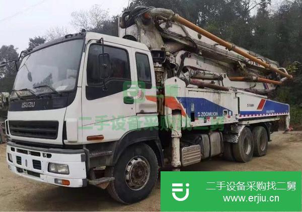 湖南出售二手中聯(lián)47米泵車原版車況手續(xù)齊全