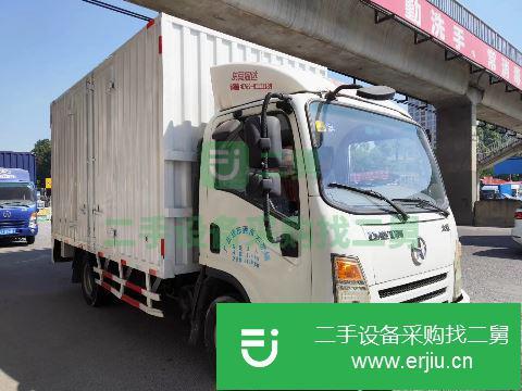 廣東出售二手大運120馬力箱式貨車