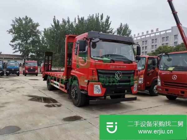 山西出售二手平板運輸車國五發動機