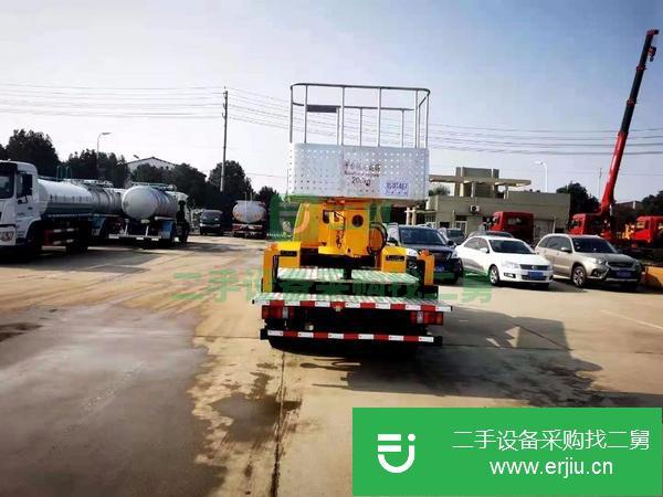 河南出售二手江鈴順達藍牌23米國六高空作業車