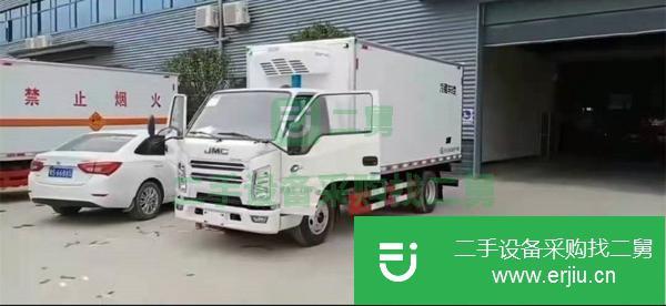 廣東出售二手江鈴順達4.2米國六156馬力冷藏車