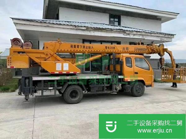 黑龍江出售二手28米高空作業(yè)車