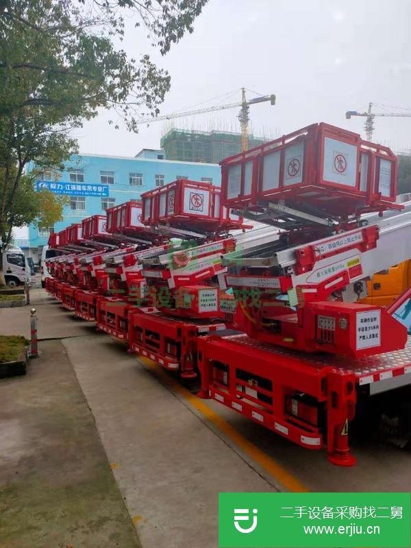 河北出售二手高空云梯車江鈴國六發動機