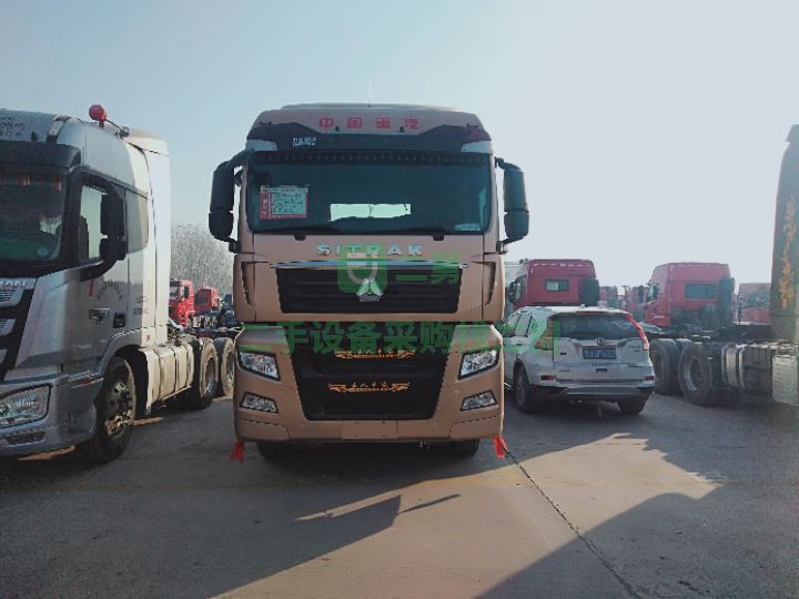 出售重汽汕德卡C7H/540馬力運輸牽引車支持分期付款賣全國