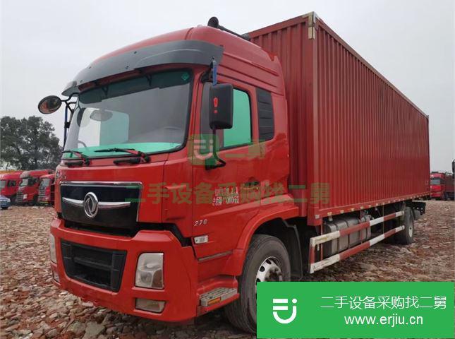 江西出售二手東風天龍270馬力箱式貨車