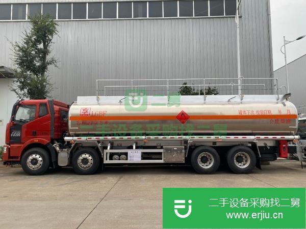 福建出售二手解放前四后八油罐車