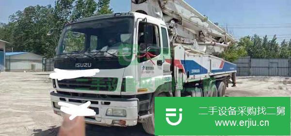 湖南出售二手10年中聯(lián)五十鈴47米泵車