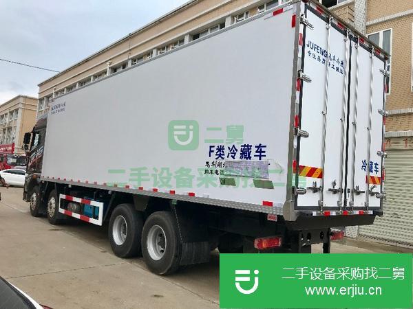 云南出售二手解放JH6460馬力冷藏車